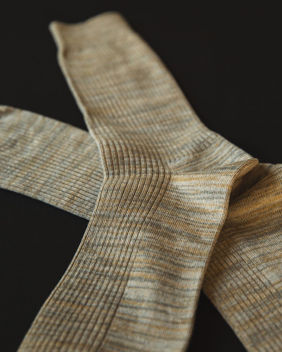 Ribbed Cotton Socks, 3 Pairs